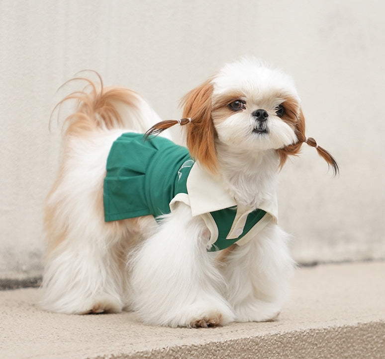 PawAce Tennis Doggie Summer Dress TiporaLab